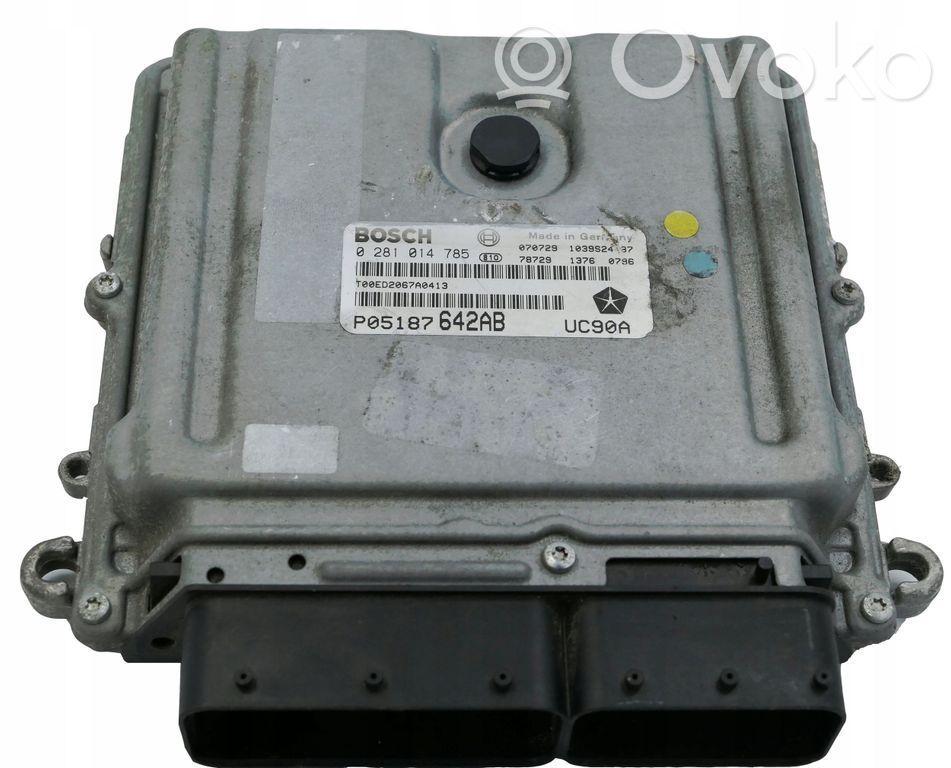 Engine control unit/module   P05187642AB