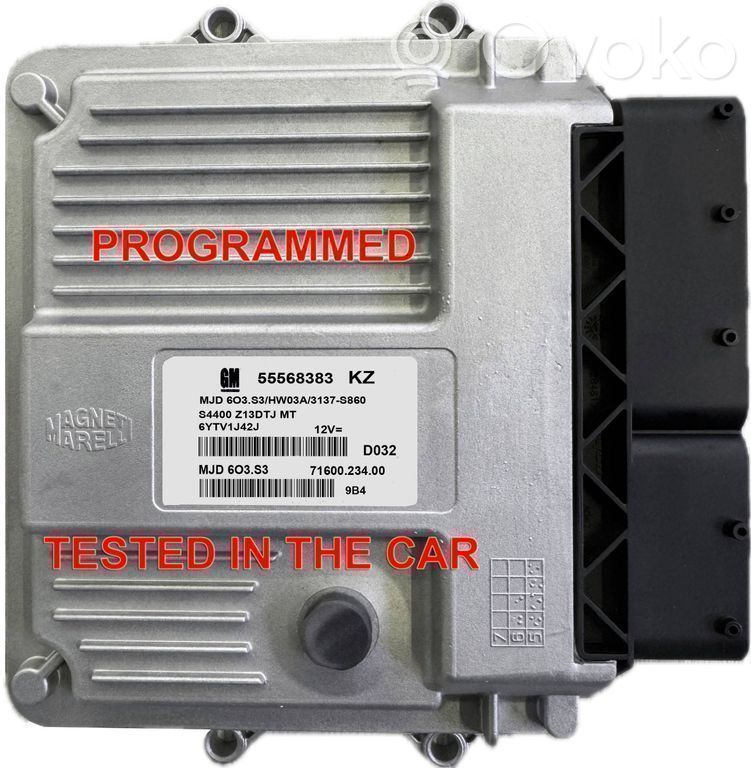 Opel Corsa D Engine control unit/module 