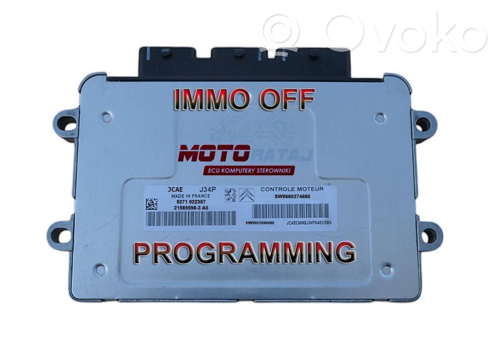 Engine control unit/module   9660374680