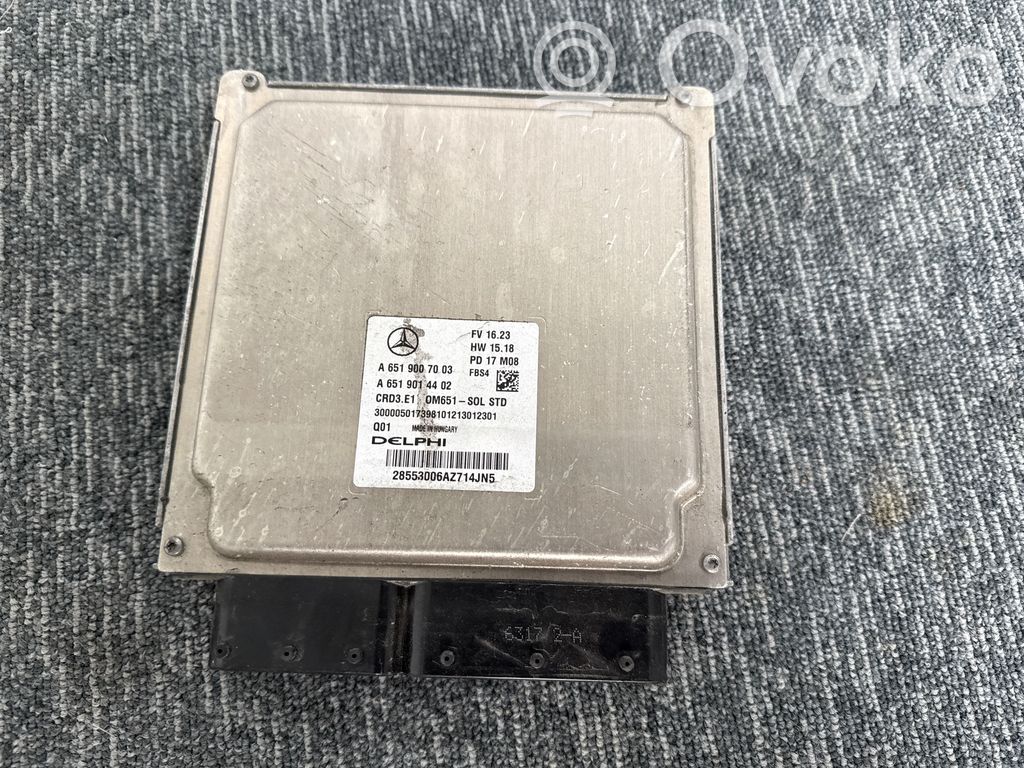 Mercedes-Benz CLA C117 X117 W117 Engine control unit/module ECU 