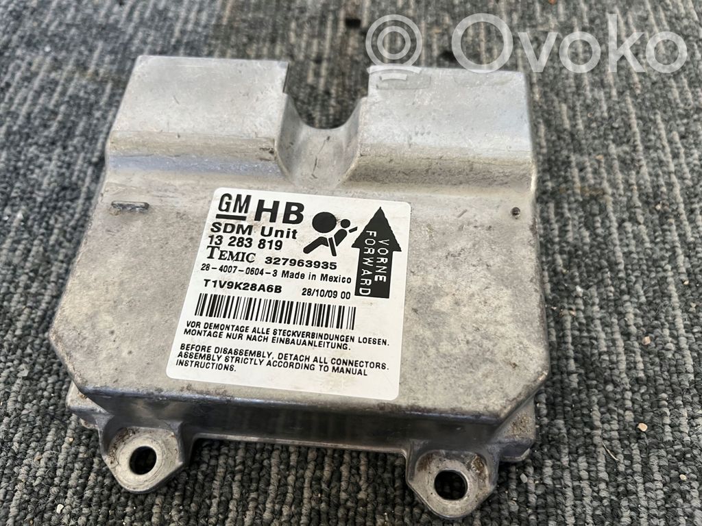 Opel Corsa D Airbag control unit/module 