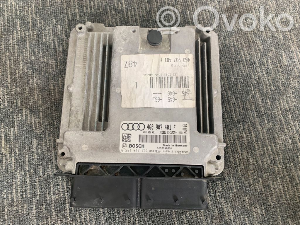 Engine control unit/module   154TY,245KM,4G0907401