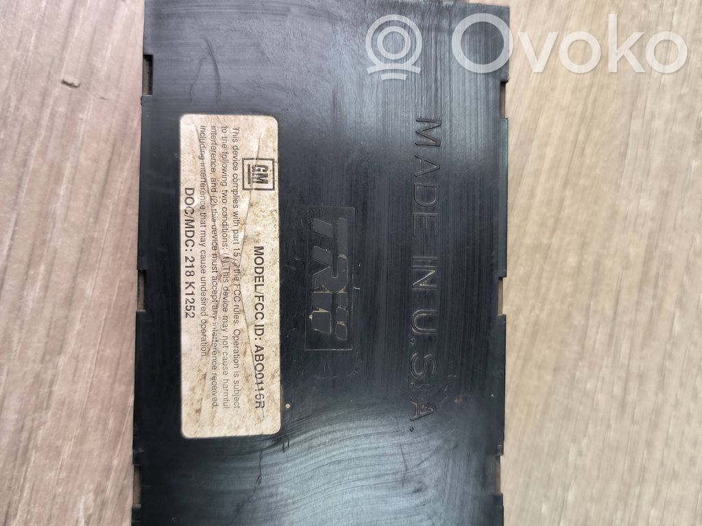 Moduł / Sterownik systemu uruchamiania bezkluczykowego   AB00116R,218K1252
