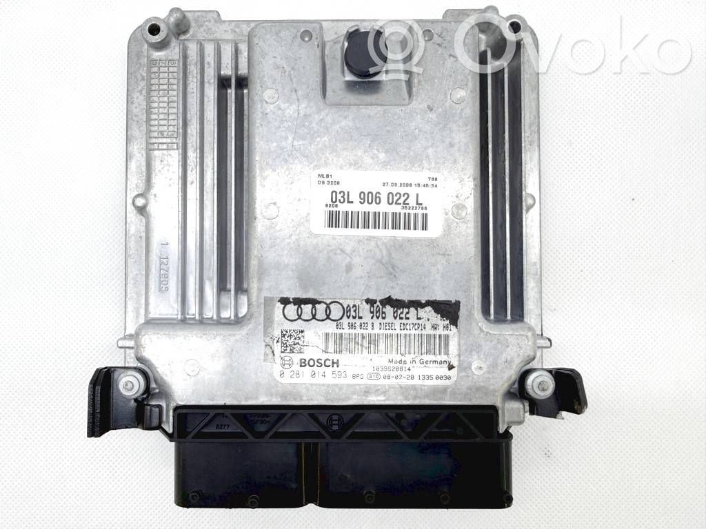 Audi A4 S4 B8 8K Engine control unit/module 