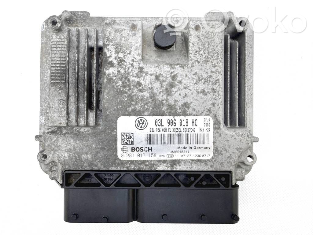 Seat Leon (1P) Engine control unit/module 