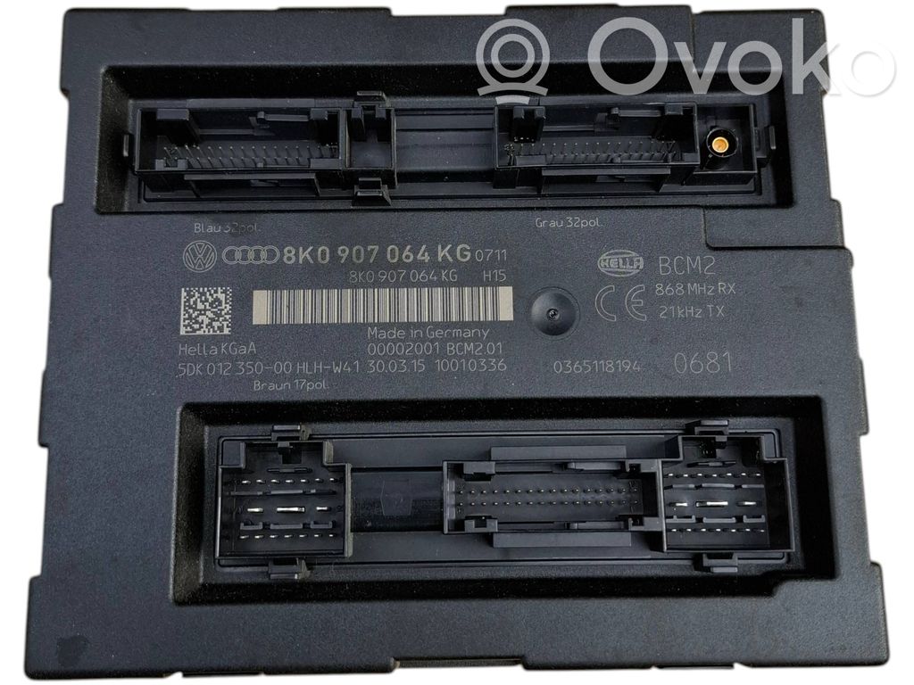 Audi A4 S4 B8 8K Module confort 