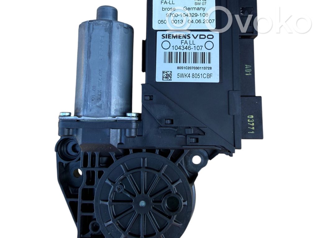 Audi A2 Motor del regulador de la ventanilla de la puerta delantera 