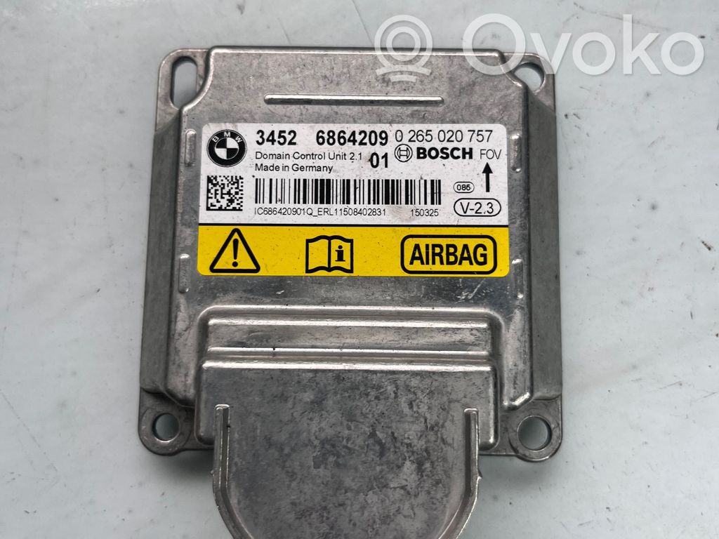 BMW 3 F30 F35 F31 Airbag control unit/module 