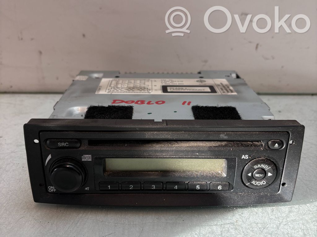 Fiat Doblo Radio / CD/DVD atskaņotājs / navigācija 