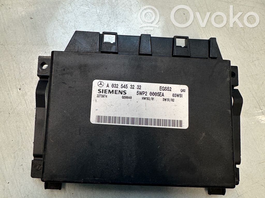 Mercedes-Benz C W203 Unitate/modul de control cutie de viteze 