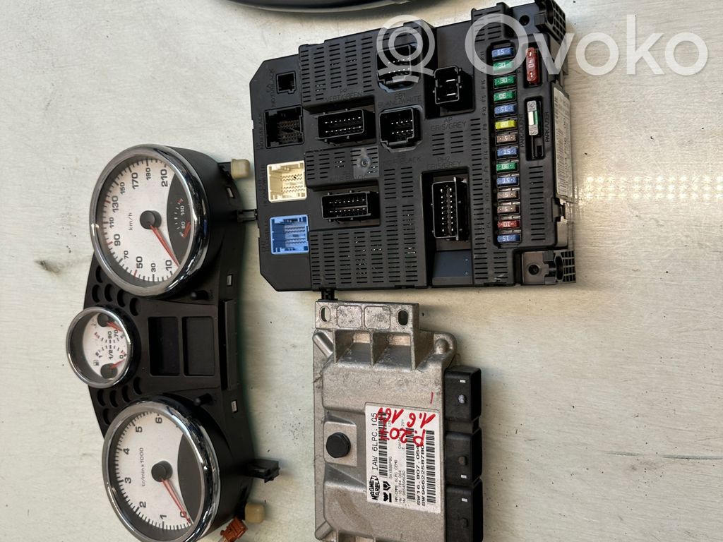 Unidad de control/módulo del motor   9654596080,IAW6LPC105,9662258780