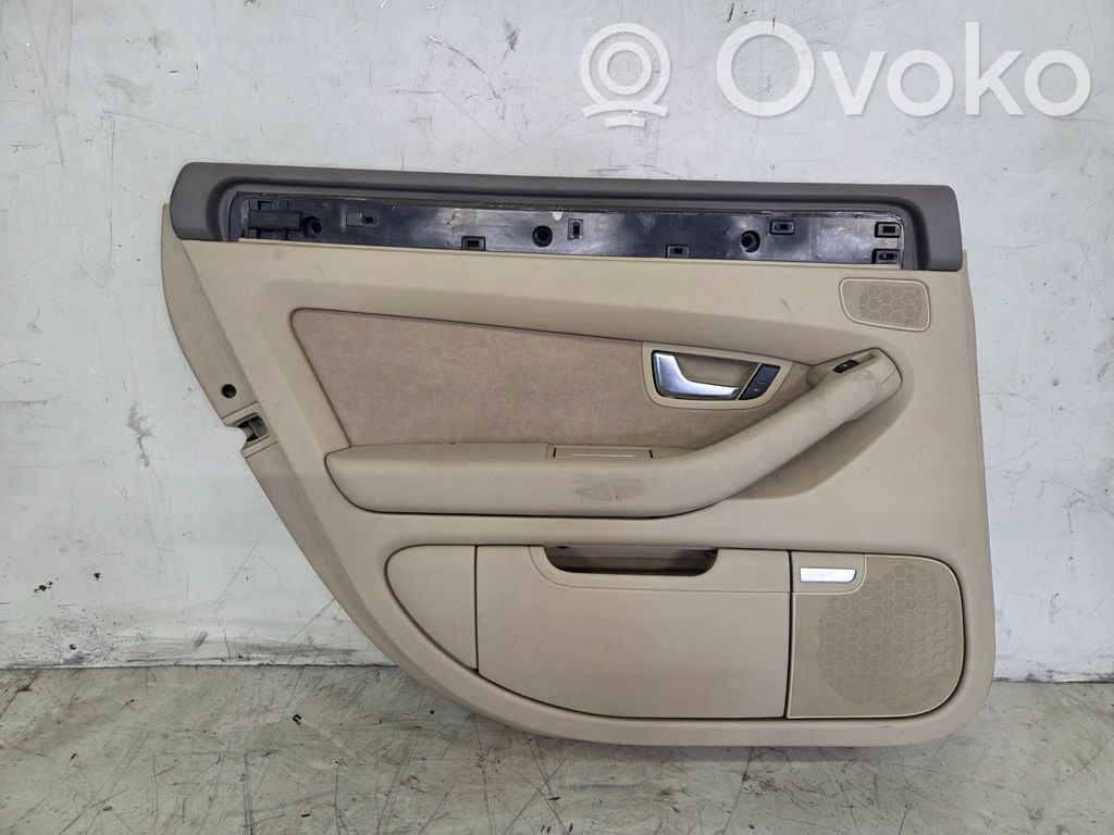 Audi A8 S8 D3 4E Apšuvums aizmugurējām durvīm 