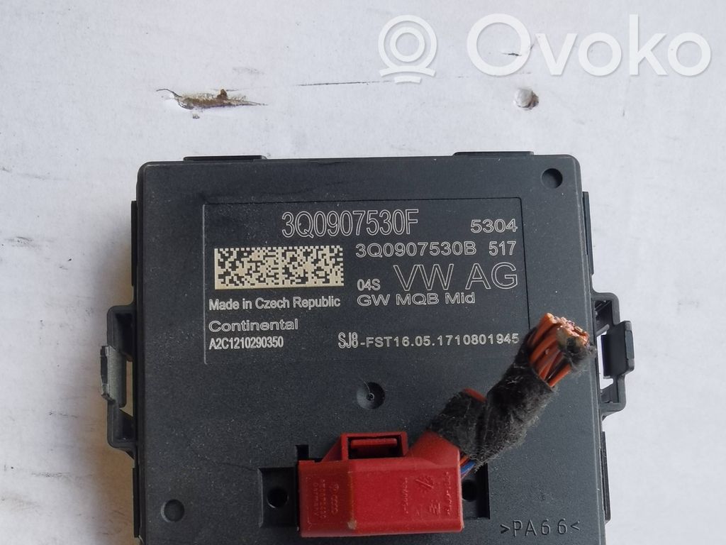 Other control units/modules   3Q0907530F,A2C1210290350