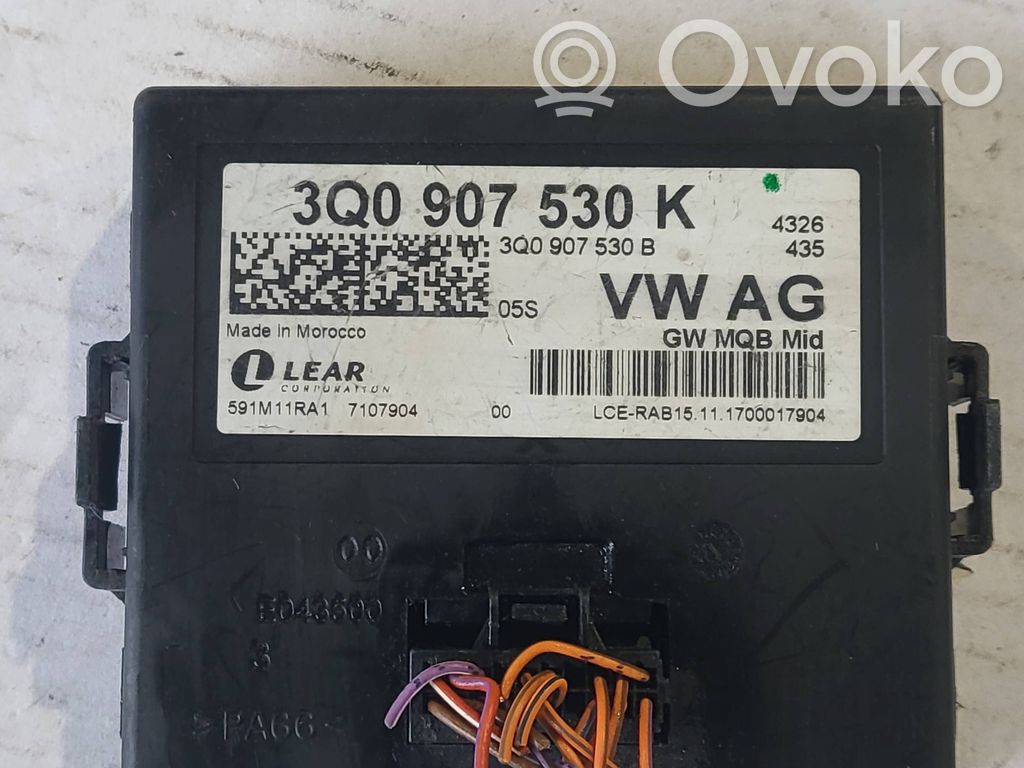 Módulo de control Gateway   3Q0907530K,591M11RA1