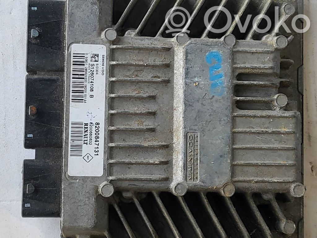 Renault Kangoo II Engine control unit/module 
