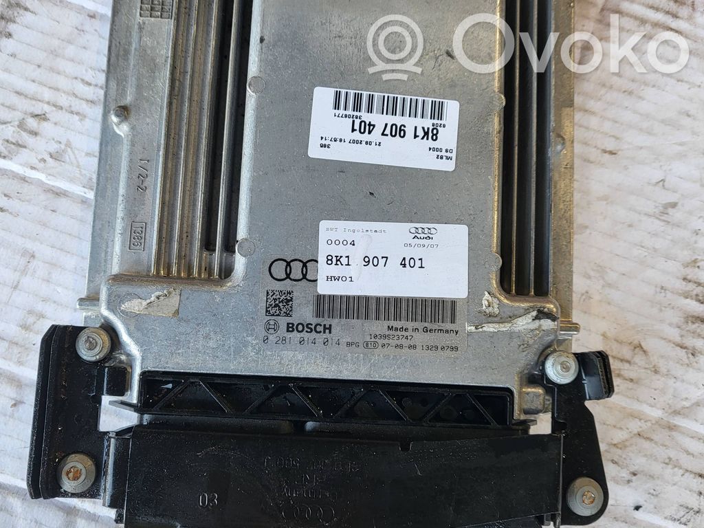 Audi A4 S4 B8 8K Engine control unit/module 