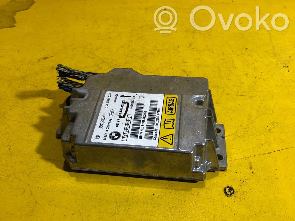 BMW 1 E81 E87 Oro pagalvių valdymo blokas 