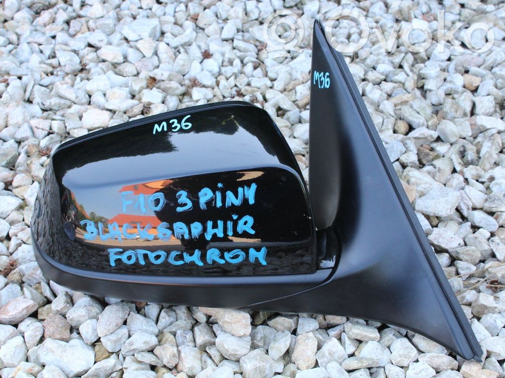 BMW 5 F10 F11 Rétroviseur électrique de porte avant 