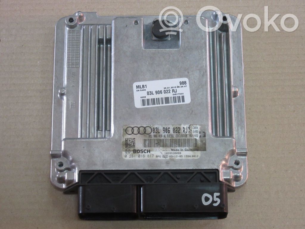 Audi A4 S4 B8 8K Engine control unit/module ECU 