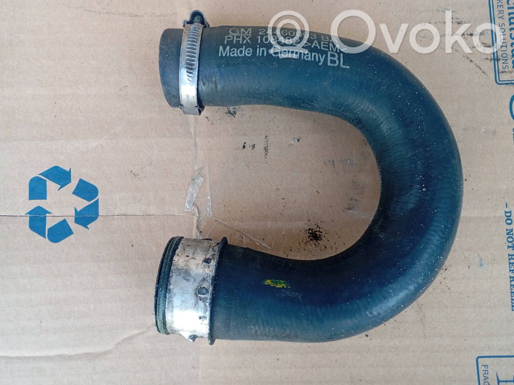 Opel Tigra B Intercooler hose/pipe 