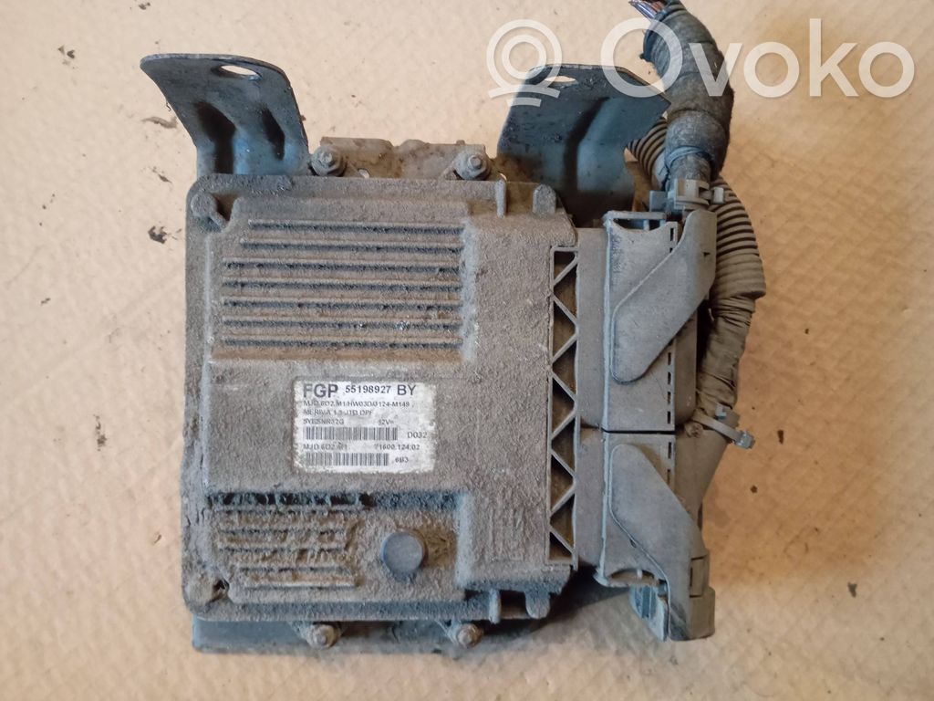 Opel Meriva A Engine control unit/module 