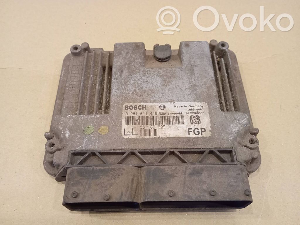 Opel Vectra C Engine control unit/module 