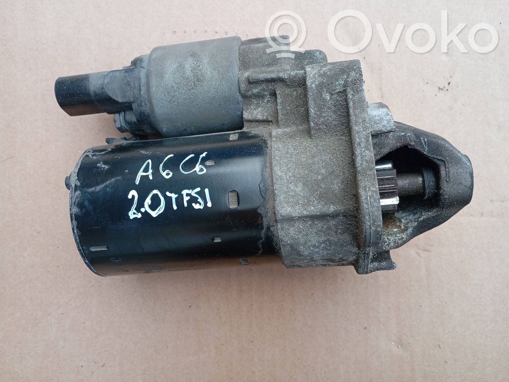 Audi A6 S6 C6 4F Starteris 