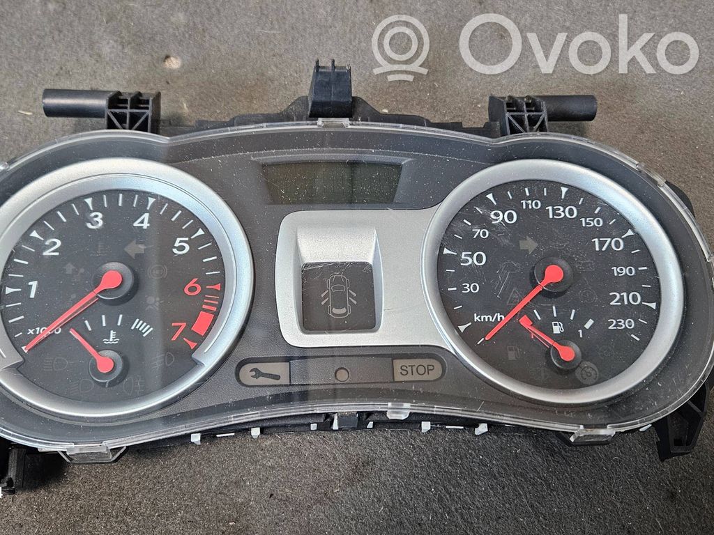 Renault Clio III Velocímetro (tablero de instrumentos) 