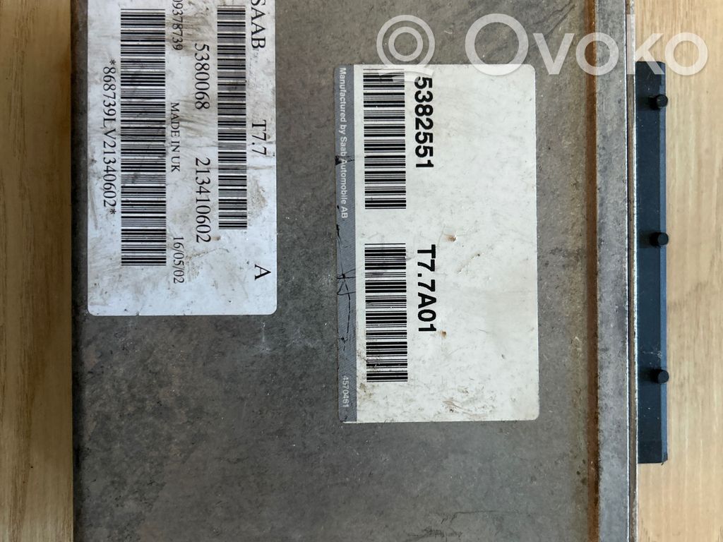 Engine control unit/module ECU   5382551,5380068,213410602