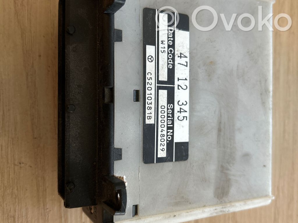 Other control units/modules   4712345,C52010381B,0000048029