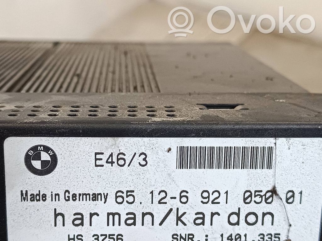 BMW 3 E46 Sound amplifier 