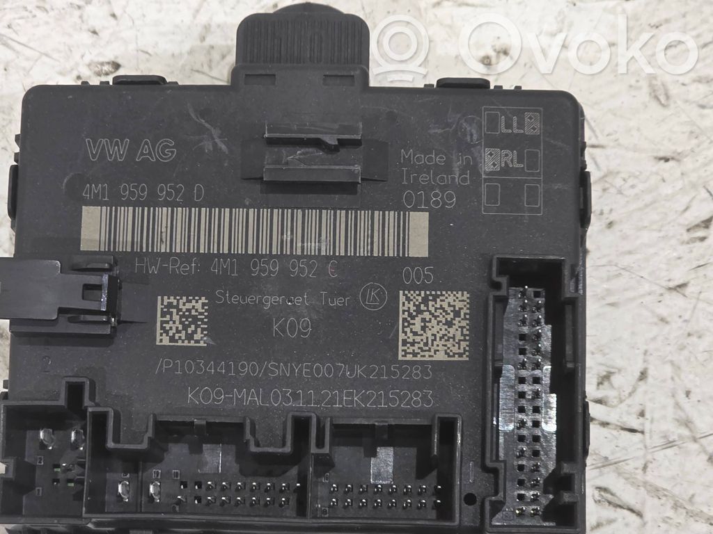 Bentley Continental Door control unit/module 