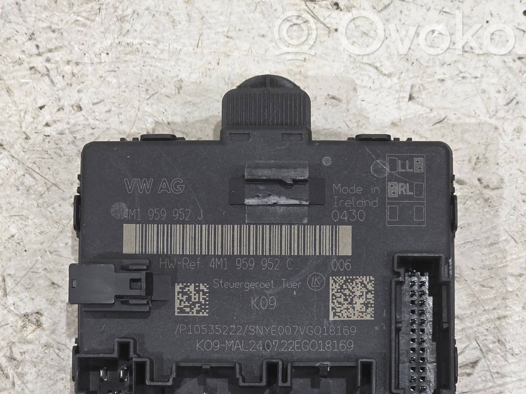 Bentley Continental Door control unit/module 