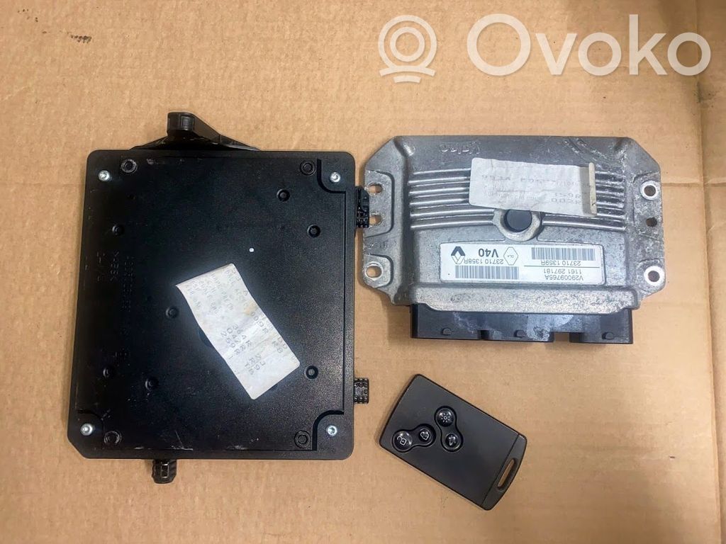 Renault Megane III Engine ECU kit and lock set 