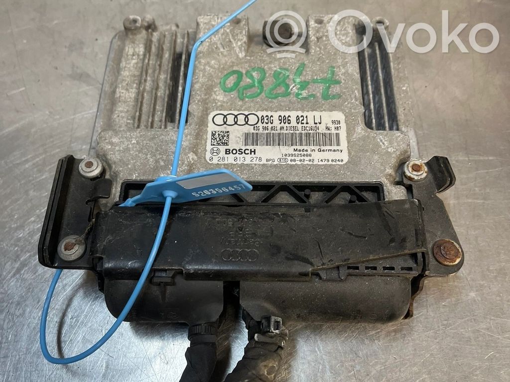 Audi A3 S3 8P Блок управления двигателем ECU 