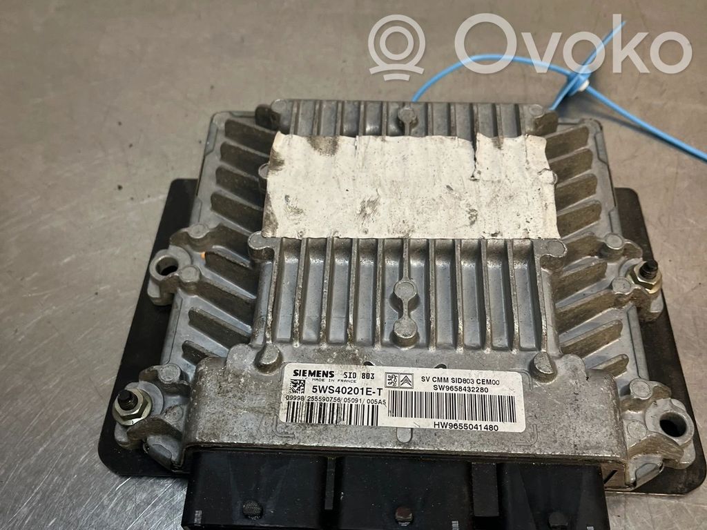 Engine control unit/module ECU   DOPEUGEOTCITROEN,DOPEUGEOTCITROEN,9658432280,9655041480