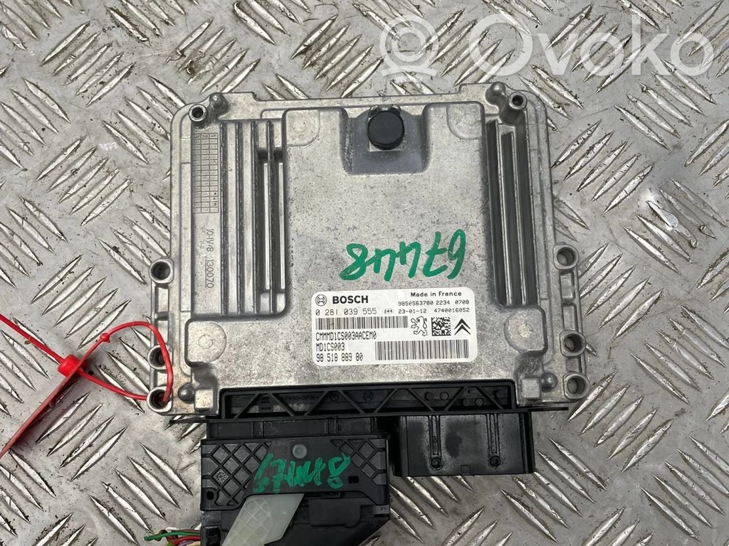 Engine control unit/module ECU   9851888980,0281039555