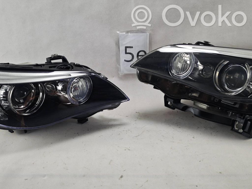 BMW 5 E60 E61 Headlight/headlamp 