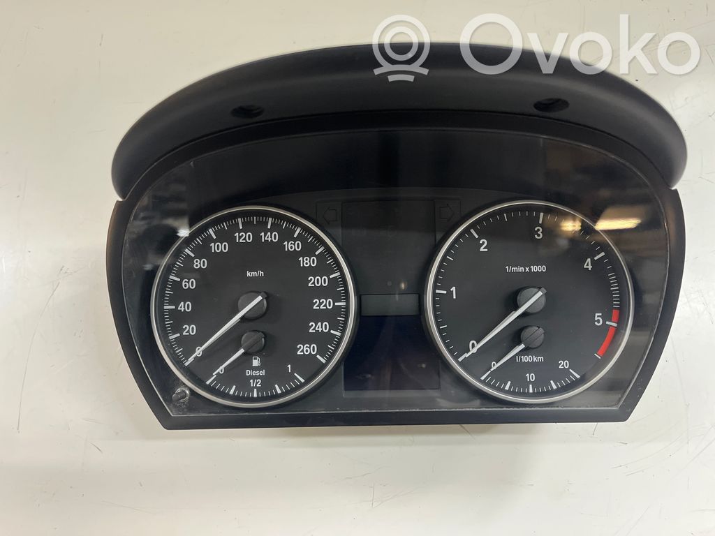BMW 3 E90 E91 Nopeusmittari (mittaristo) 