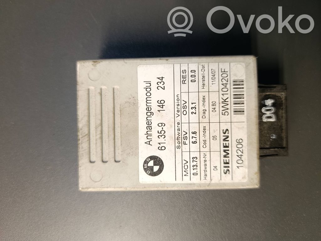 Tow bar trailer control unit/module   5WK10420F,104206