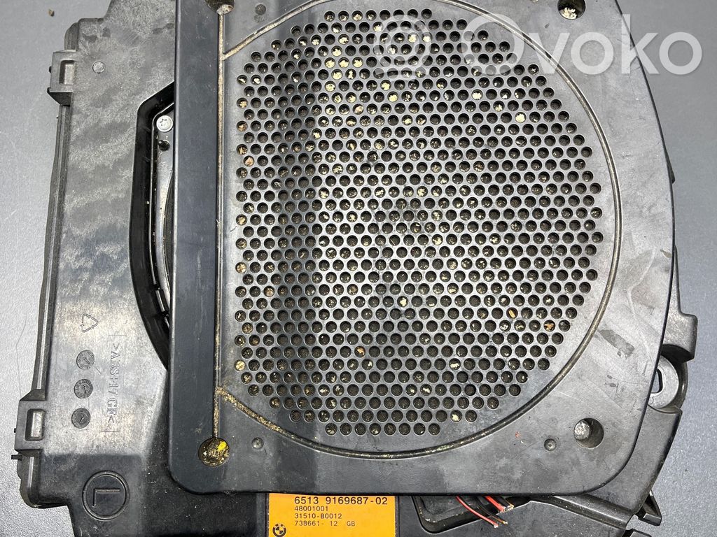 BMW 5 F10 F11 Subwoofer-bassokaiutin 