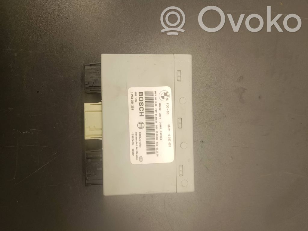 BMW 3 E90 E91 Pysäköintitutkan (PCD) ohjainlaite/moduuli 