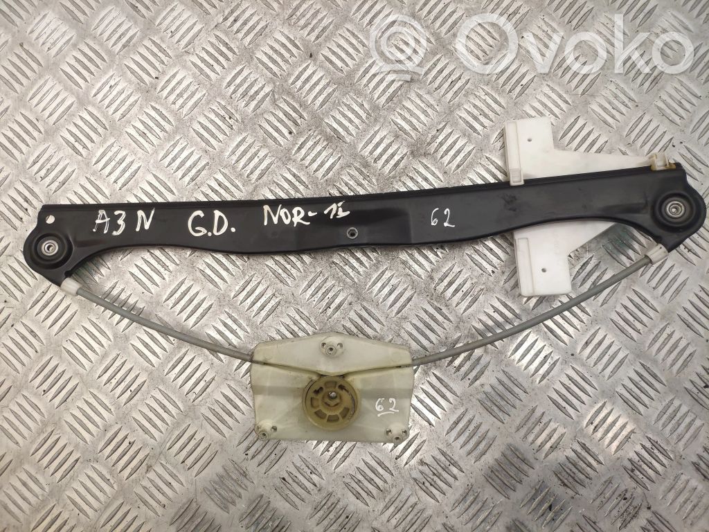 Mechanizm podnoszenia szyby tylnej bez silnika   8P4839462A