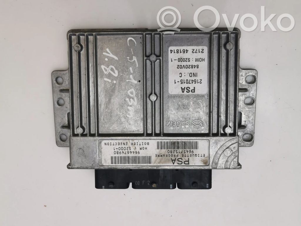 Citroen C5 Engine control unit/module 