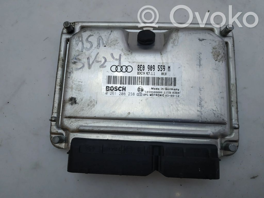 Audi A4 S4 B6 8E 8H Engine control unit/module 