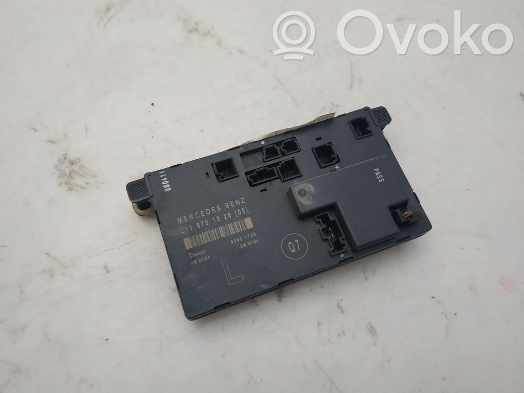 Mercedes-Benz E W211 Door control unit/module 