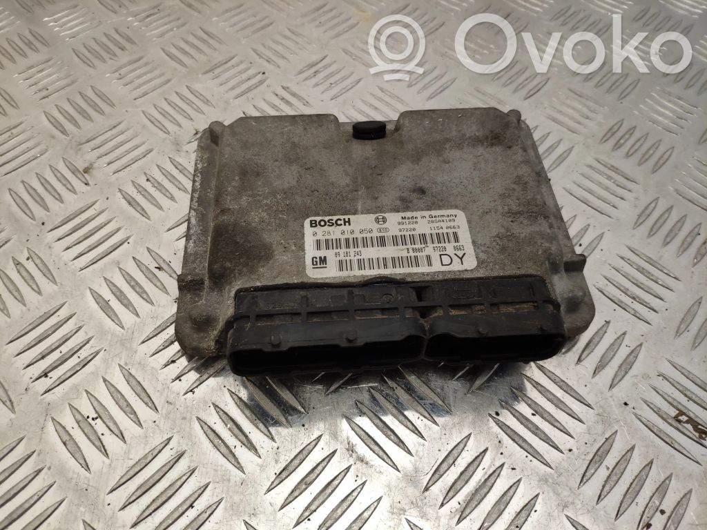 Opel Astra G Engine control unit/module 