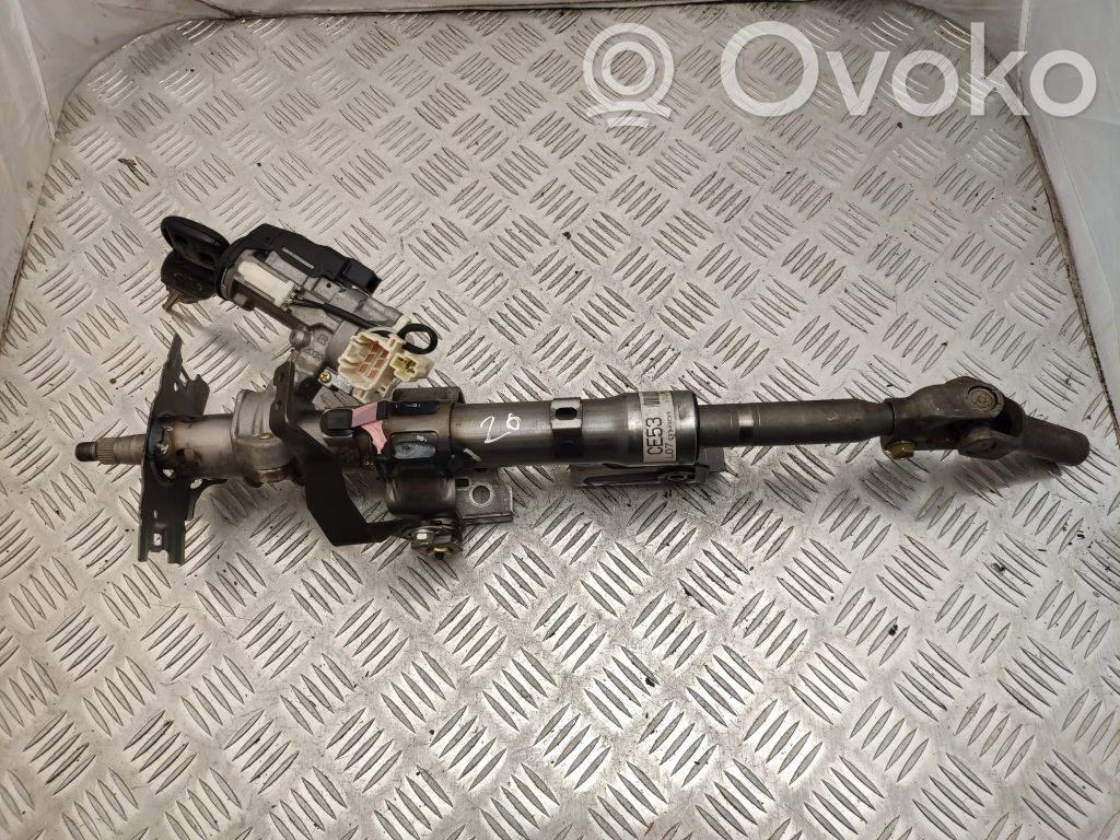 Toyota Corolla Verso E121 Vairo kolonėlės mechaninė dalis 