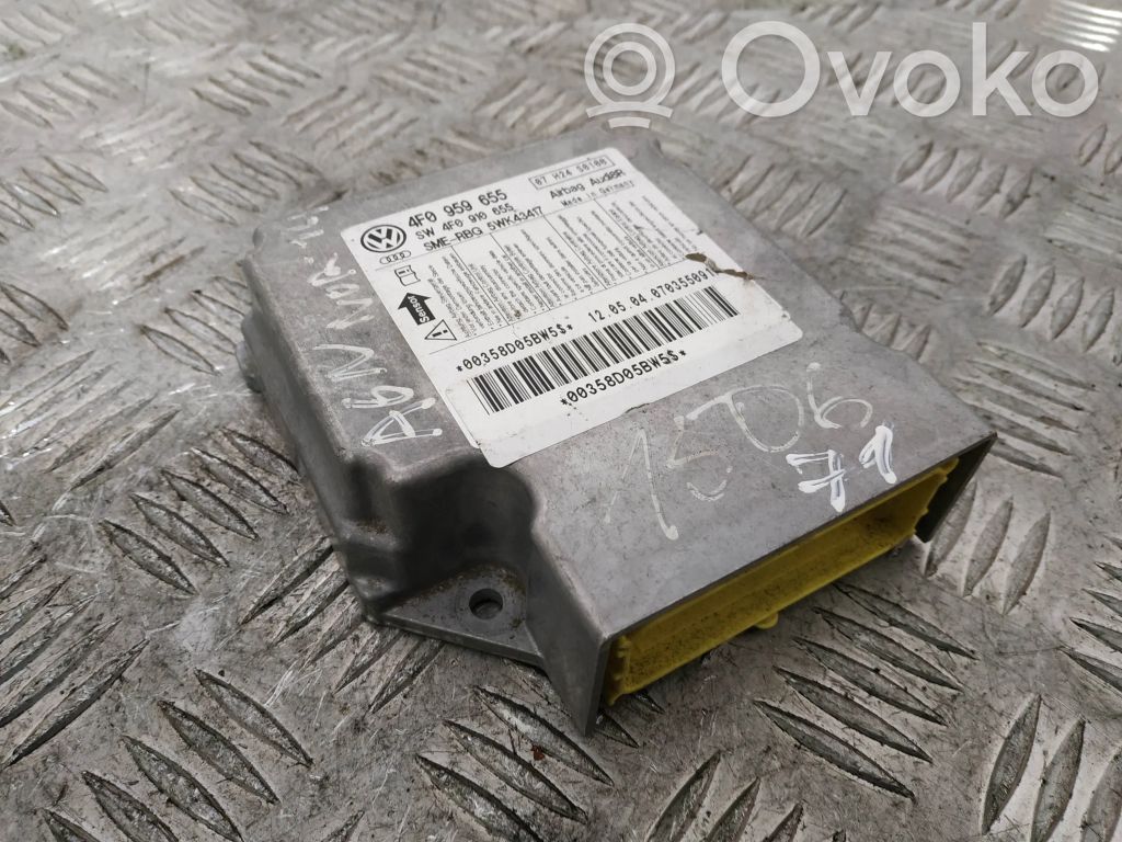 Audi A6 S6 C6 4F Airbag control unit/module 