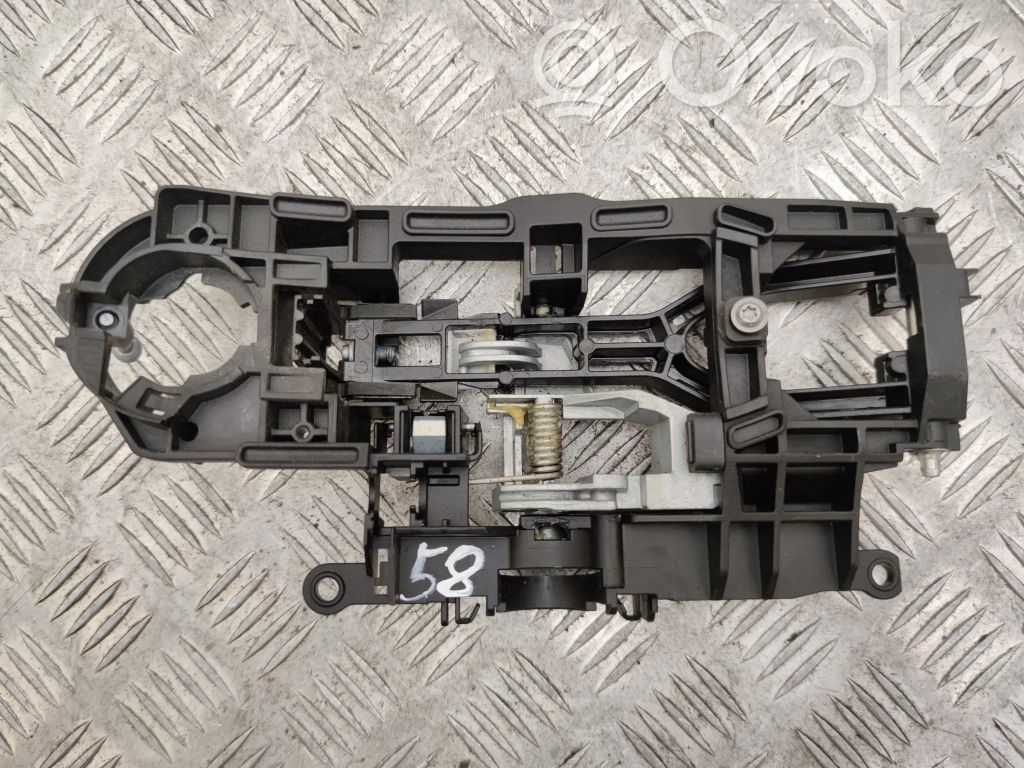 BMW 5 F10 F11 Klamka wewnętrzna drzwi tylnych 